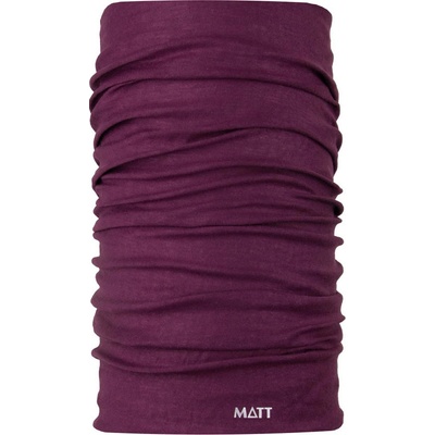 MATT 5933 Wool Scarf Aubergine