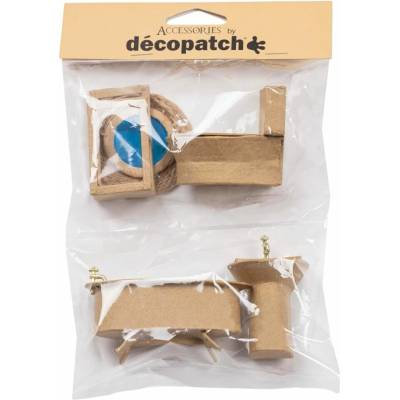 Décopatch Koupelna z kartonu 6 ks