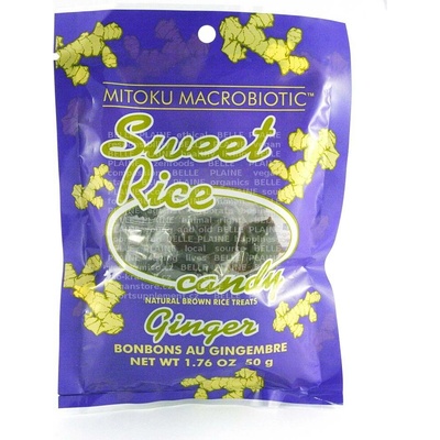Mitoku Bonbóny Sweet Rice zázvorové 50 g