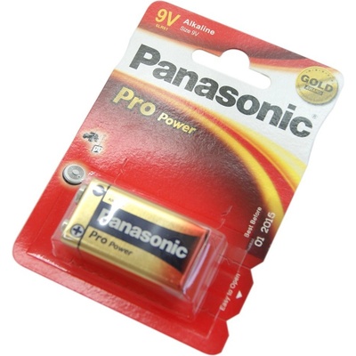 Panasonic Pro Power Alkaline 9V 1ks BK-6LR61PPG-1BP
