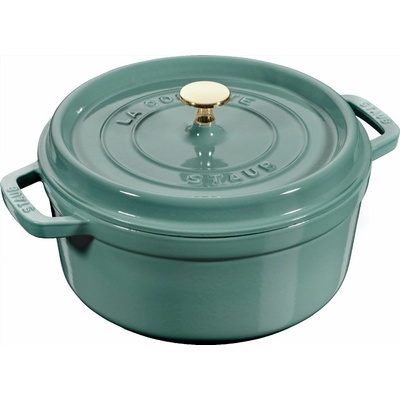 Staub Liatinový hrniec s pokrievkou Cocotte, eukalyptová, 20 cm / 2,2 l 1025319