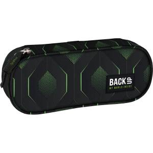 BackUP Овален ученически несесер BackUp A - Desktop, 1 цип (93076)