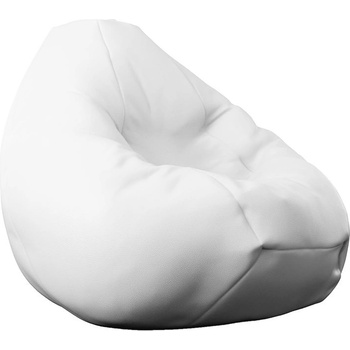 Image 1 of PUFRELAX Калъф за пуф круша, 320л. , Nirvana Grande - White (COVER_PUF-G-NGR-PU-WH)