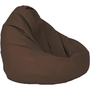 Pufrelax Калъф за пуф круша, 320л. , Nirvana Grande - Chocolate, (Не съдържа пълнеж), PU кожа