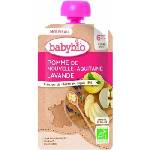 Babybio Био плодов мус Babybio - Ябълка с лавандула, 120 g (3288131540443) - ozone