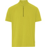 Vaude Фланелка с къс ръкав за колоездене Vaude Adlux Half Zip Shirt Cycling jersey - Light Leaf (056-3952-0311)