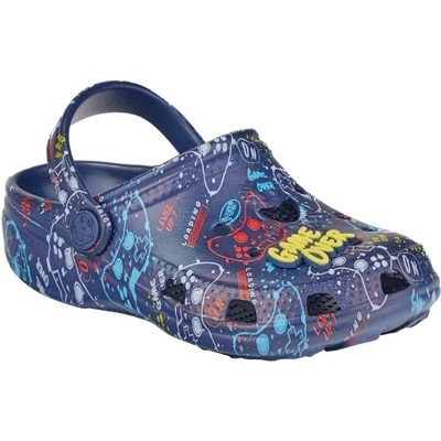 Coqui Big Frog Navy Game Amulet