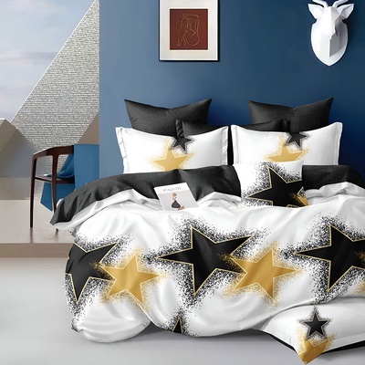 EmonaMall Двулицево спално бельо EmonaMall, 6 части - Модел S18110 (S18110-12000d)