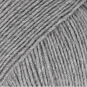 DROPS Design Baby Merino Mix 19 Grey Плетива прежда (105919)