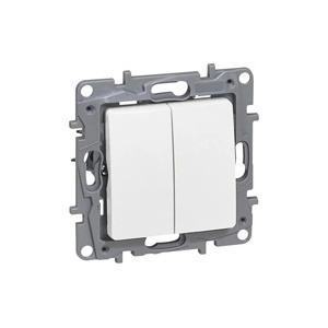 Legrand Електрически ключ сх. 5 niloe 10a бял (m019996)