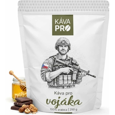 KávaPRO káva pro vojáka mletí filtr 250 g
