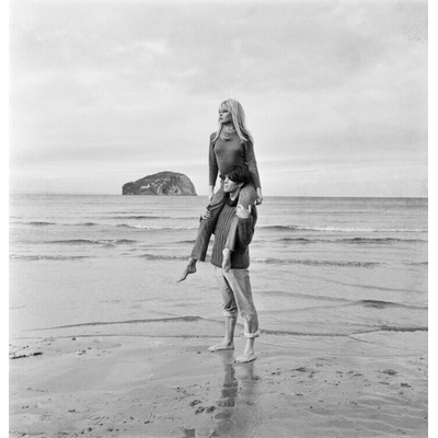 Plakát, Obraz - Brigitte Bardot, 40 × 40 cm