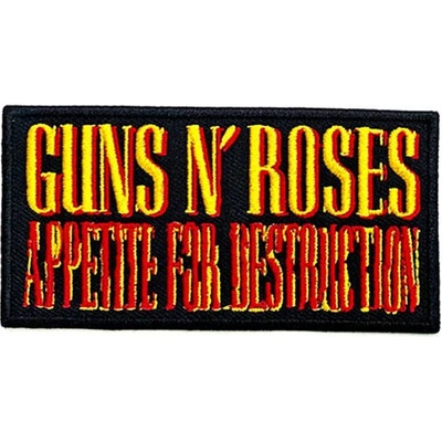 Nažehlovačka Guns N’ Roses - Appetite for Destruction
