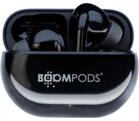 Boompods echobuds čierne