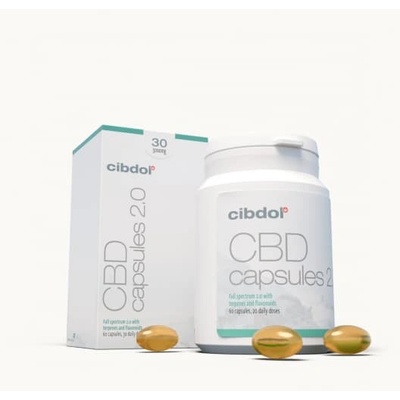 Cibdol CBD softgels kapsule 30% 3000mg 60 ks