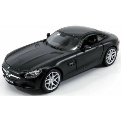 Maisto Mercedes benz Gt s Amg c190 2014 Matt Black 1:24