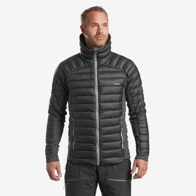 Wedze pánská spodní lyžařská bunda na freeride FR900 Warm šedá
