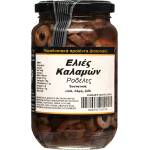 Raks Гръцки маслини Каламата (нарязани на шайби) 230 g (Q5971 RS)