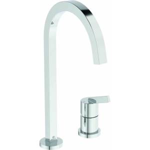 Ideal Standard Кухненски смесител Ideal Standard Gusto Square 217, гланциран хром, 2 елемента (BD423AA)