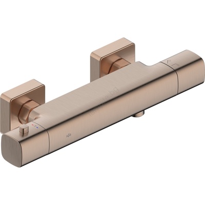 Armatura 5756-010-34 - Термостатен смесител за душ MALAGA розово злато (KF0249)