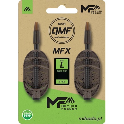 Mikado Krmítko Method Feeder MFX Q.M.F. vel. L 2ks Hmotnost: 30g