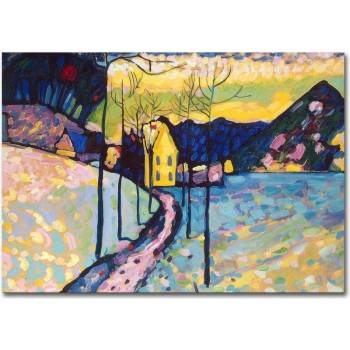 Wallity Живопис - репродукция 100x70 cm Wassily Kandinsky - Wallity (249CVT1543)