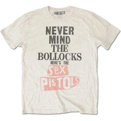 Sex Pistols tričko Bollocks Distressed Natural