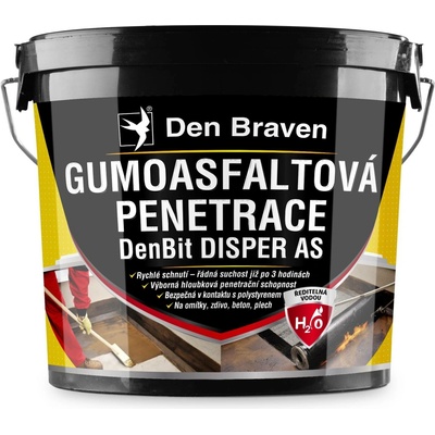 Nátěr penetrační gumoasfaltový DenBit Disper AS 5 kg