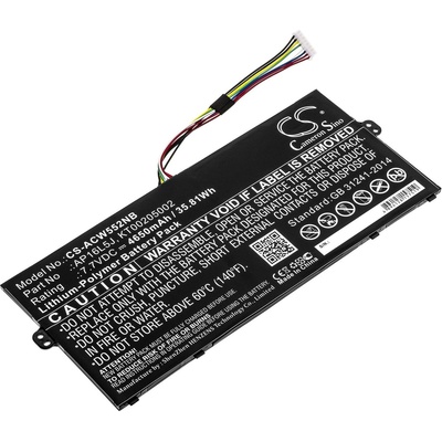 Cameron Sino Батерия за Acer Swift 5, Acer Travelmate X5, Acer Spin 1 (еквивалент на Acer AP16L5J), 4650 mAh (CS-ACW552NB)