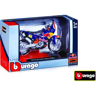 Bburago Red Bull Factory KTM Racing motorka rôzne druhy 1:18