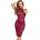 Cottelli Collection Long Lace Dress 2718979 Red L
