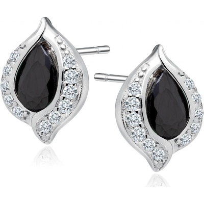 Olivie stříbrné Luna BLACK 7324
