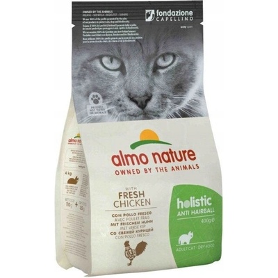 Almo Nature HOLISTIC Anti Hairball kuracie mäso 400 g