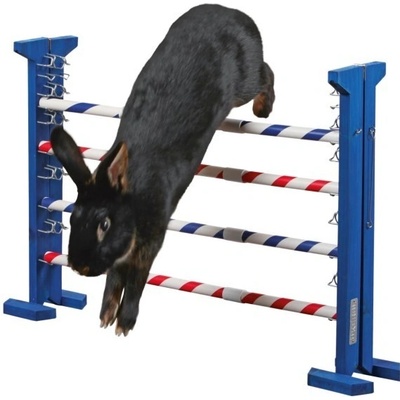 Agility vysoká překážka pro králíky a jiné hlodavce KERBL KOMBO JUMP 49x62cm