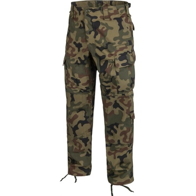 Nohavice Helikon-Tex CPU PolyCotton taktické PL woodland