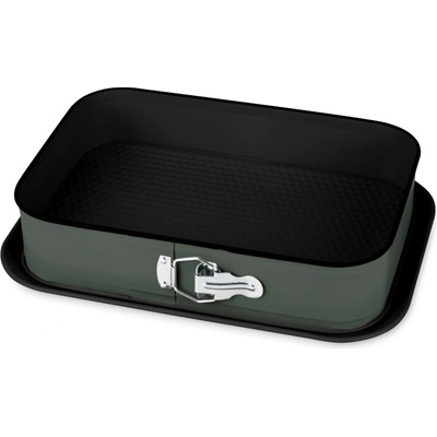 BERLINGERHAUS Forma na tortu hranatá s titánovým povrchom 39x27 cm Matt Green Collection BH-7942