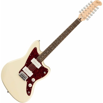 Image 1 of Squier Paranormal Jazzmaster XII Olympic White