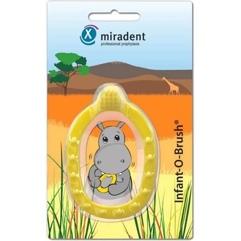 Miradent Бебешка четка за зъби, жълта (605617)