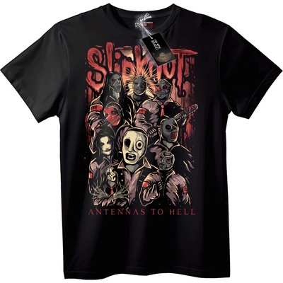 Тениска Slipknot Антени до Ада - XXS, Black