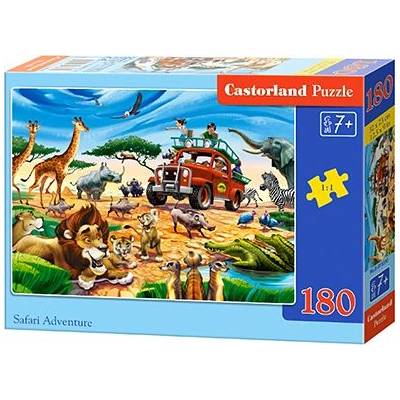 Castorland Safari Adventure 180 pcs Пъзел 180 броя Анимации (287321)
