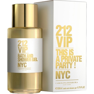 Carolina Herrera 212 VIP sprchový gél 200 ml