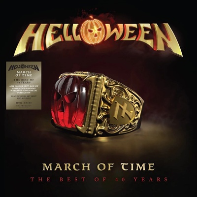 Helloween - March of Time (The Best of 40 Years) (Red Coloured) (5 LP) (4099964129878)