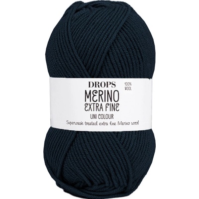Drops Merino Extra Fine 55 půlnoc