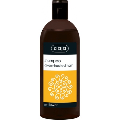 Ziaja Sunflower šampon s výtažkem ze slunečnice pro barvené vlasy 500 ml