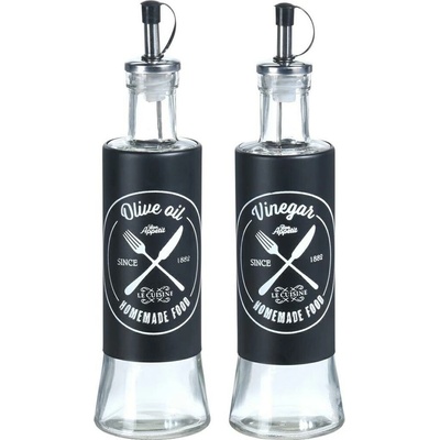Excellent Houseware Skleněná láhev na olej/ocet Morgan 300 ml sada 2ks