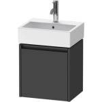 Duravit Ketho. 2 - Шкафче за умивалник 44x43x34 см, 1 врата, панти отдясно, графит матов K25070R49490000 (K25070R49490000)