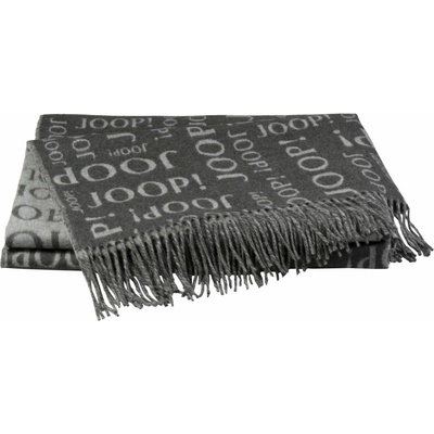 Biederlack JOOP! Fine Repeat Anthrazit pléd 150x200