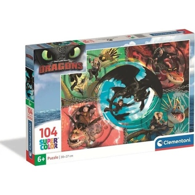 Clementoni 104 How to Train Your Dragon