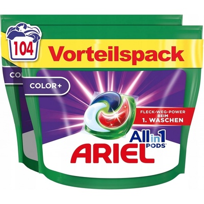 Ariel Color+ kapsle 2 x 52 PD – Zbozi.Blesk.cz