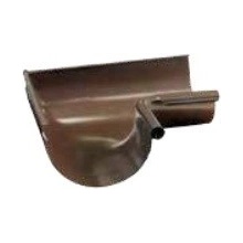 BMI Bramac vnútorný roh žľabu 90° š. 150 mm tmavohnedý